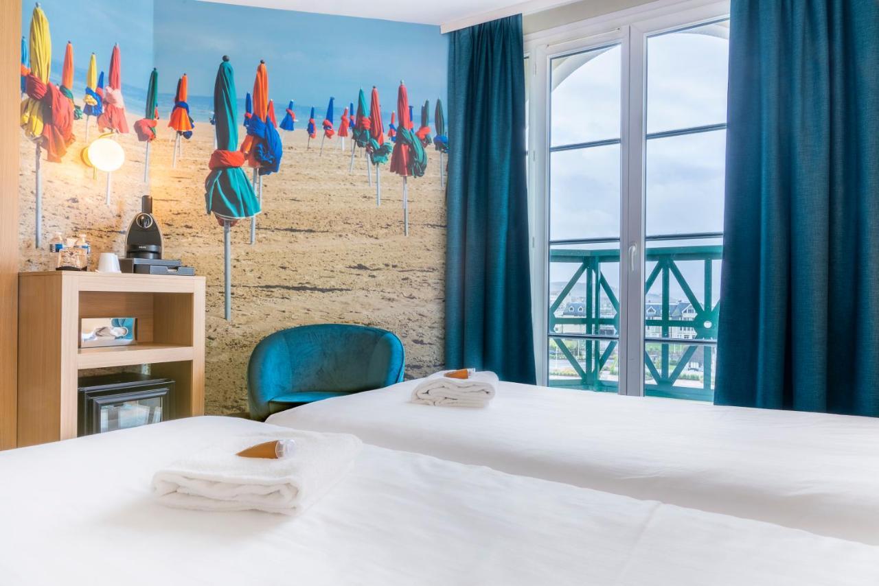 SOWELL HOTELS Le Beach Trouville-sur-Mer Exterior foto