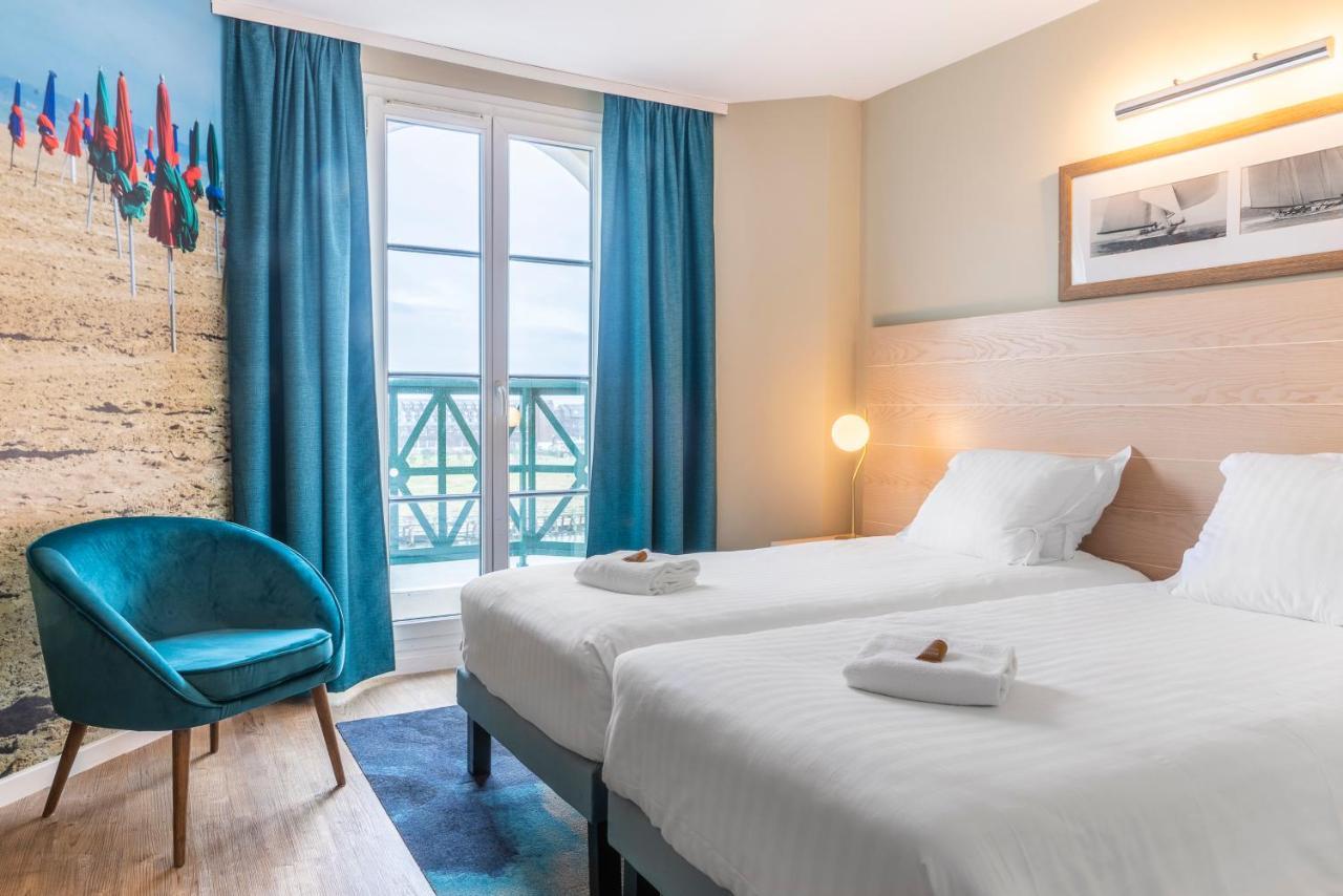SOWELL HOTELS Le Beach Trouville-sur-Mer Exterior foto